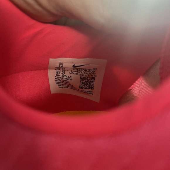 Nike Air Zoom Maxfly Track Spikes Mens Size 14 Hyper Pink Rose DH5359-600 - Picture 11 of 11